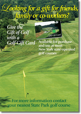 Golf Gift Card Flyer
