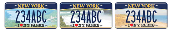 New York State DMV Adventure Plates