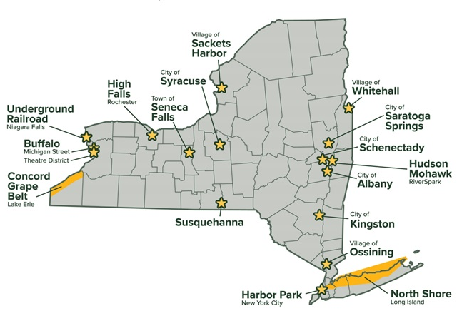 Map Of NYS